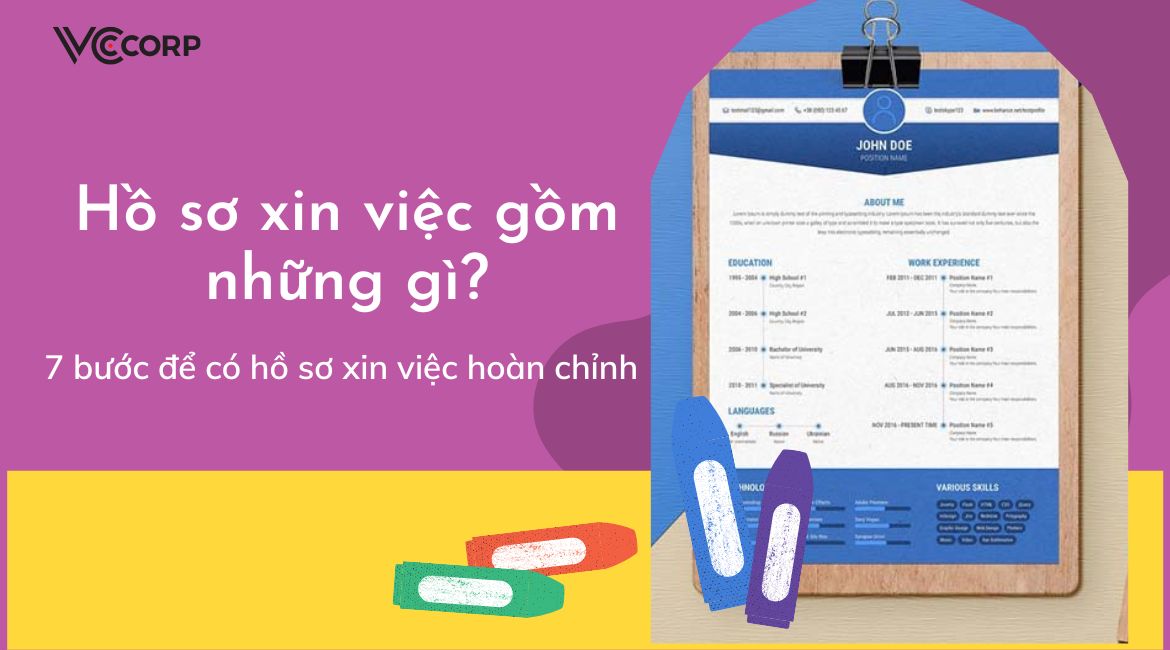 1 Bộ hồ sơ xin việc gồm những gì? Mẫu hồ sơ cập nhật mới nhất 2022
