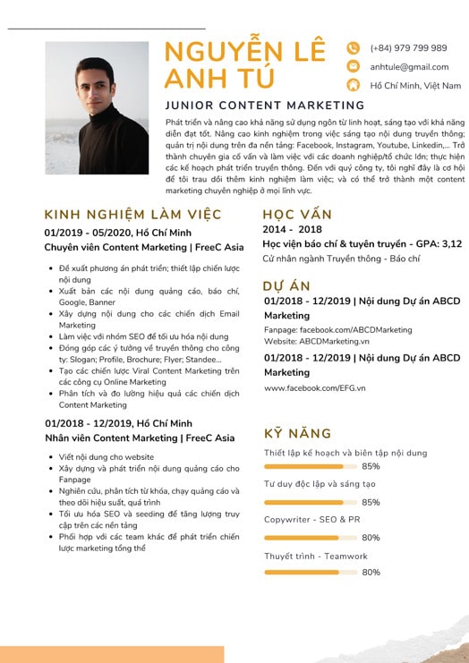CV Content Marketing