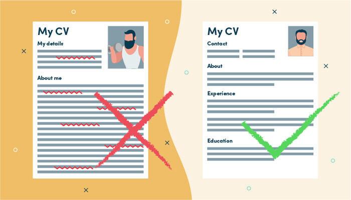 Sai lầm cần tránh khi tạo CV designer